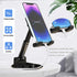 Rotatable Cell Phone Stand for Desk, Height Angle Adjustable Phone Holder Portable Phone Stand Compatible for Most Smartphones iPhone 14, Pro, Pro...