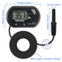 AITRIP 1 Pack Aquarium Thermometer, Fish Tank Thermometer,with Large LCD Display? Digital Thermometer, Reptile Thermometer, Terrarium Water Temper...