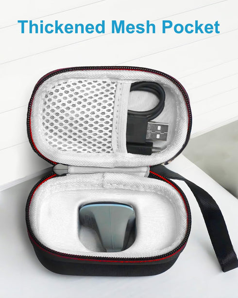Hard Protect Case for Wellue O2Ring Blood Oxygen Monitor, Travel Storage Case for O2Ring/O2Ring-s/OxyRing, Carrying Bag Only...