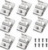 Belt Clips for Dewalt, 8pcs 304 Stainless Steel Drill Clips Tool Hooks with Screws for Dewalt N268241 Fit for 20V Power Tools DCD980 DCD980L2 DCD9...