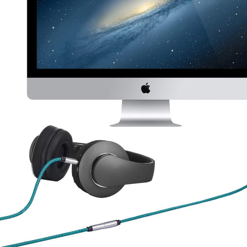 AUX Extension Cable 25FT 3.5mm Male to Female Stereo Audio Extension Cable Headphone Extension Cable Compatible for iPhone, iPad, Smartphones, Tab...