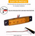 PSEQT 10 Pcs LED Rock Strip Lights Car Underglow Wheel Fender Well Lighting Kits Waterproof for Golf Cart Wrangler Offroad Truck RV UTV ATV Snowmo...