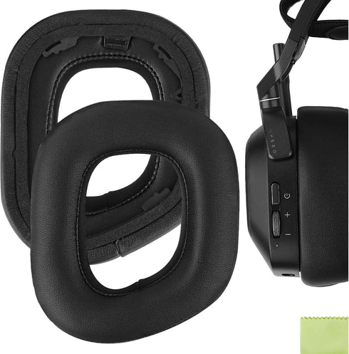 Geekria Comfort Replacement Ear Pads for Corsair HS80 RGB Wireless Headphones Ear Cushions, Headset Earpads, Ear Cups Cover Repair Parts (Black)...