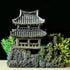 Classical Lifelike Chinese Landscape Resin Aquarium Castle Decorations Fish Tank Ornaments (Building)...