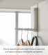 Smart Over The Door Coat Hook Organizer Collapsible Foldable Rack for Entryway Or Bedroom Closet - 2-Hook - Steel...