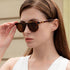 CARFIA Retro Polarized Sunglasses for Women Small and Medium Face UV Protection, Handcrafted Acetate Frame Sunnies CA5285...