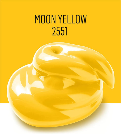 FolkArt Acrylic Paint in Assorted Colors (2 oz), 2551, Moon Yellow...