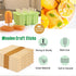 Perfect Stix 4.5" Craft Sticks With Bonus Tacky Glue - Box of 1000 Sticks and .66 oz Aleene's Tacky Glue...