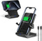 Wireless Charger, 15W Fast Wireless Charging Stand, Wireless Charging Station for iPhone 15/14/13/12/11/XR/XS/8, Samsung Galaxy S23/S22/S21/S20, N...