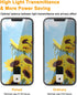 pehael [2+2 Pack iPhone 13 Pro Max Privacy Screen Protector with Camera Lens Protector Full Coverage Anti-Spy Tempered Glass Film 9H Hardness Upgr...