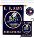 Sea Bees Garden Flag Home Decor Armed Forces United State American Decorations Military Memorabilia Remembrance Wall Tapestry Retire Outdoor Memor...