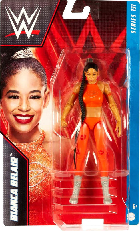 Mattel WWE Bianca Belair Action Figure, Posable 6-inch Collectible for Ages 6 Years Old & Up...
