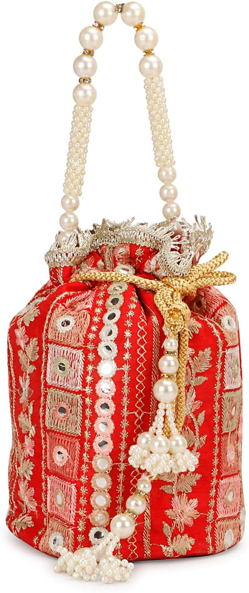 Indian Ethnic Women Potli Bags For Wedding & Party Function...