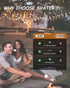 Svater Outdoor String Lights LED 25 FT, Patio Globe Lights with 12+1 Plastic G40 Bulbs, Waterproof Dimmable Hanging Light for Outside Backyard Bis...