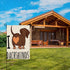 EMMTEEY Dachshund Art Garden Flag Double Sided Burlap Decoration 12.5x18 for Yard Outdoor Decor Garden Flag cute Dachshund Dog Cartoon Isolated on...