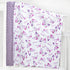 BORITAR Baby Blanket for Girls Soft Plush Minky Fabric, Double Layer Dotted Backing with Elegant Purple Butterfly Printed Blessed Blanket Gift for...