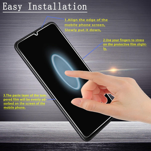 (2 Pack Screen Protector for Samsung Galaxy A13 5G, Galaxy A13 Tempered Glass, Case Friendly, Bubble Free, Anti Scratch, Easy Installlation......