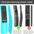 Samsung Smart TV Remote Case - 3 Pack Glow in The Dark, Silicone Cover Protector, Shockproof Anti-Slip Skin Sleeve - BN59 Series, Red, Green, Blue...