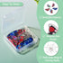 Beadthoven DIY 5 Pairs Rose Butterfly Dangle Earrings Making Kit Retro Flower Printed Acrylic Charms Pendants with Earring Hooks Jump Rings Women ...