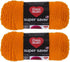 Bulk Buy: Red Heart Super Saver (2-Pack) (Pumpkin, 7 oz Each Skein)...