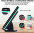 15W Fast Qi-Certified Wireless Charging Station Compatible with iPhone 15/15 Plus/15 Pro Max/14/13/12 /11Pro Max/XR/XS/X/8 Plus,Galaxy S23/S22/S21...