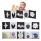 Taf Toys Bunny Black and White Soft Sensory Books Pram Book, High Contrast Baby Toys 0-3-6 Months, Essentials Tummy Time, Pram, Stroller, Car Seat...