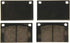 Wagner QuickStop ZD43A Front Disc Brake Pad Set for 1993 Volvo 240...