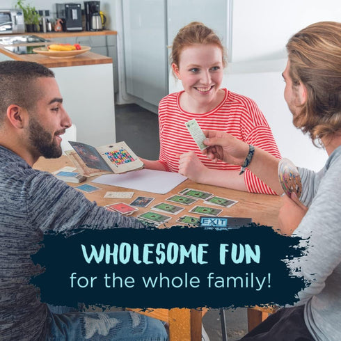 EXIT: The Cursed Labyrinth | Exit: The Game - A Kosmos Game | Family-Friendly, Card-Based at-Home Escape Room Experience for 1 to 4 Players, Ages ...