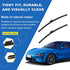 2 Factory Wiper Blades Replacement For 2011-2019 Volkswagen Jetta/2014-2017 Volkswagen Vento Original Equipment Windshield Wiper Blades Set 24"+19...
