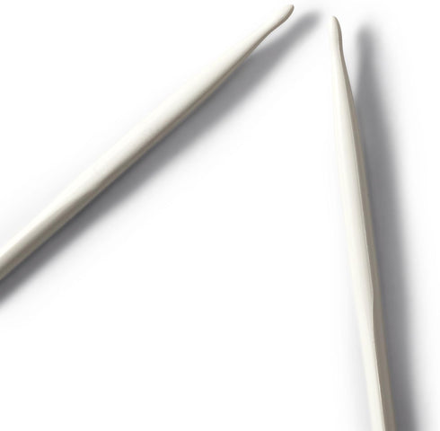 Pyrm Ergonomics 8-Inch Double-Point Knitting Needle, Size 6 (5-Pack)...