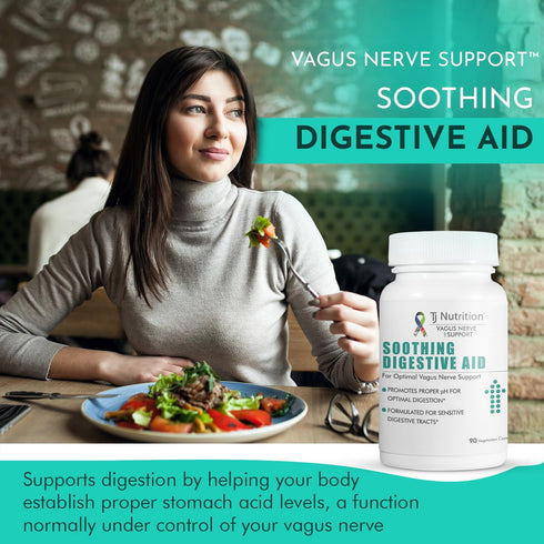 Digestive Health Support - Soothing Digestive Aid with Vagus Nerve Support™ for Optimal pH and Enhanced Digestion Comfort...