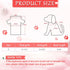 8 Pieces Pet Shirts Printed Puppy Shirts Soft Dog Shirt Pullover Dog T Shirts Cute Dog Sweatshirts Valentine's Day Puppy Girl Clothes Dog Outfits ...