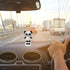Black and White Solar Dancing Panda Bear Tiger - Shaking Dancing, Car Dashboard Ornament, Dancing Animal Figurine for Car Interior Home Desk Decor...