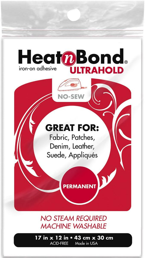 Thermoweb Heat'n Bond Ultra Hold Iron-On Adhesive-17 X12 (3350)...