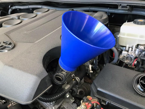 APSG Locking Oil Funnel | Compatible with Select Toyota Lexus Scion | No-Spill Tool Screws Directly INTO Filler | Fast & Easy Oil Change/Fill with...