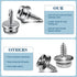 Boat Canvas Snaps Stainless Steel Screw Boat Cover Snaps Metal Snaps 3/8 Inch Socket Snap Screw Stud Canvas Snap Tool for Boat Covers (24 Pcs)...