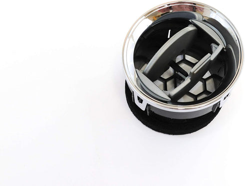 Red Hound Auto Front Interior Dashboard Louvre Chrome AC Heater Air Vent Compatible with Ford F-150 F150 2009-2014...