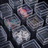 BENECREAT 16 Pack Square High Transparency Plastic Bead Storage Containers Box Case for beauty supplies,Tiny Bead,Jewerlry Findings, and Other Sma...