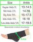 Extra Wide Ankle Big Feet 20-30 mmHg Compression Swelling Foot Pain Circulation Plus Size Sock Open Toe Sleeve (Black, Wide Ankle 4XL)...