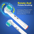Replacement Toothbrush Heads for Professional Electric Toothbrush Heads, Heads Refill Precision Clean Brush Compatible with Oral-B 7000/Pro 1000/9...
