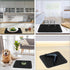 ZLR Silicone Dish Drying Mat for Kitchen Counter, Eco-Friendly Fast Dry Dish Mat, Easy Clean Multi Usage Drying Matt, Heat Resistant Trivet, 12" x...