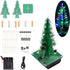 Adeept Colorful 3D Xmas Christmas Tree Led DIY Kits, 7 Color Flash RGB LED Circuit Electronic Assemble Funny Kits, STEM Project PCB Board for Stud...