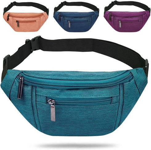 Fanny Pack for Men Women,Crossbody Waist Bag Pack,Belt Bag for Travel Walking Running Hiking Cycling,Easy Carry Any Phone,Wallet (Green)...