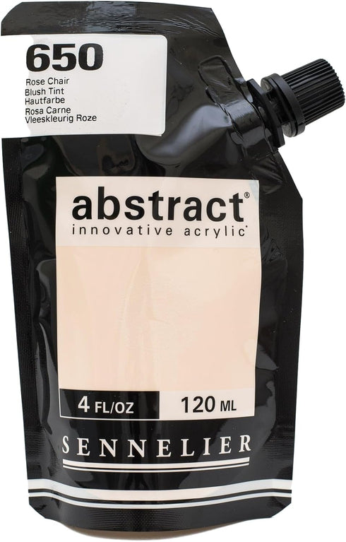 Sennelier Abstract Acrylic Paint Pouch, 4.05 Fl Oz (Pack of 1), Blush Tint...