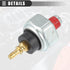 Motoforti Engine Oil Pressure Sensor, for Honda Accord 1984-2007, Plastic Metal, No.37240PT0014, Black Silver Tone...
