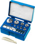 19 pcs Calibration Weight Set 100g – 10mg With Tweezers And Presentation Box For Accurate Precision Balancing Of Digital, Jewellery, Diamond, Pock...