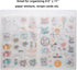 8.5 x 11 Clear Letter Sized Plastic Envelopes Document File Storage Holder 6 Pack Hook Loop Closure (6 Pack)...