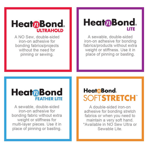 HeatnBond 3540 Soft Stretch Ultra 5/8" x 10 Yard...