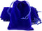AEAOA Gift Bags, Pack of Pieces 25 4.8" X 3.6" Velvet Drawstring Jewelry Pouches, for Candy, Pins, Jewelry, Treats, Birthday Party Favors (Royal B...