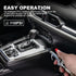 2-Way Connection Air Nozzle Blow Gun, Rubber Tip Air Nozzle with 1/4 in Standard Quick Fitting, Air Compressor Accessories Air Blower Gun for Air ...